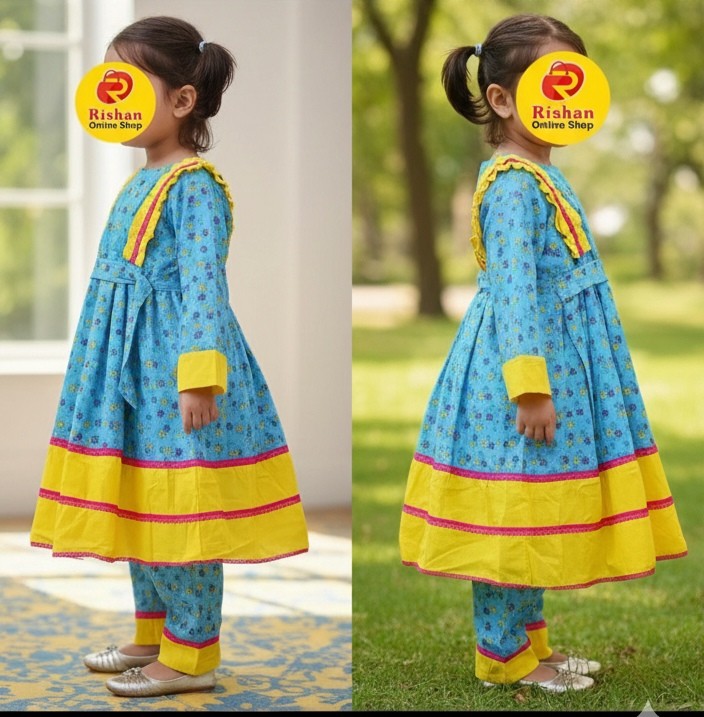 Flannel Fabric Baby Dress  FFB101