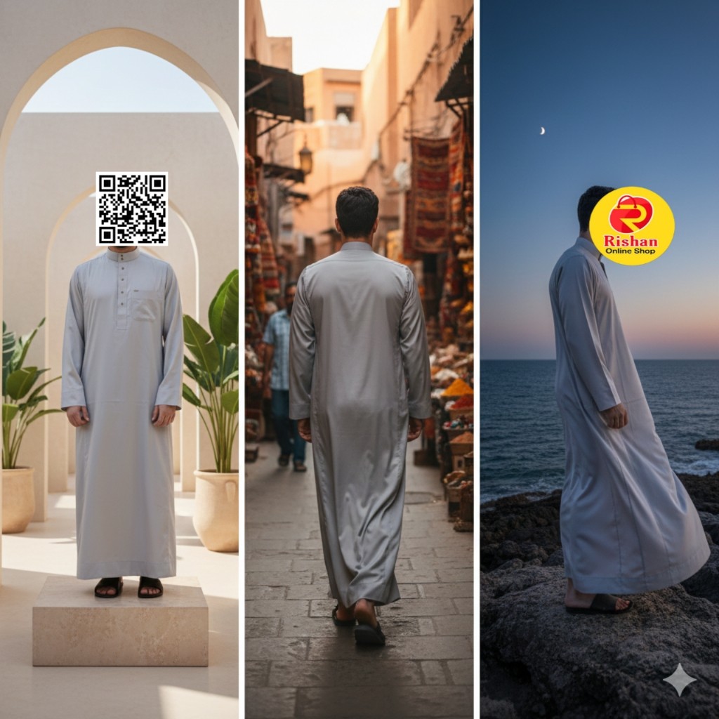 Chine Micro Fabric Arabiyan Jubba CM109